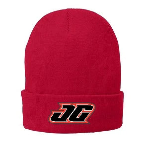 JG red cuff hat 2021